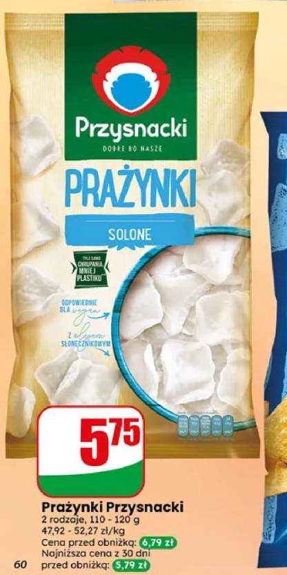 Prażynki Przysnacki solone