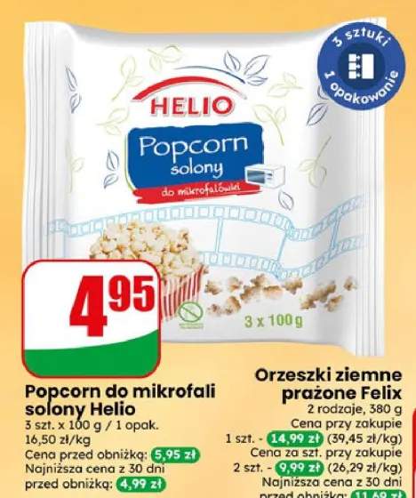 Orzeszki ziemne prażone Felix