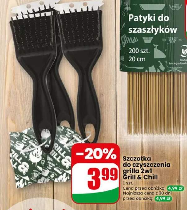 Patyczki do szaszłyków Grill & Chill 20cm