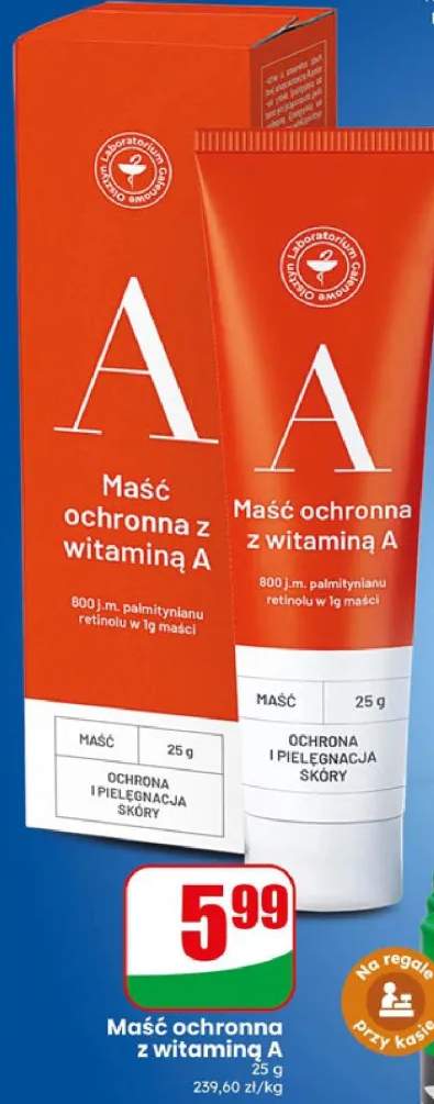 Maść ochronna z witaminą A