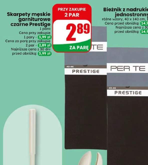 Bieżnik z nadrukiem jednostronnym różne wzory 40x140cm