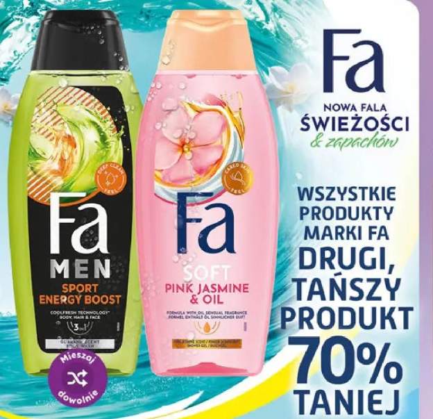 Żel pod prysznic Fa Soft Pink Jasmine & Oil