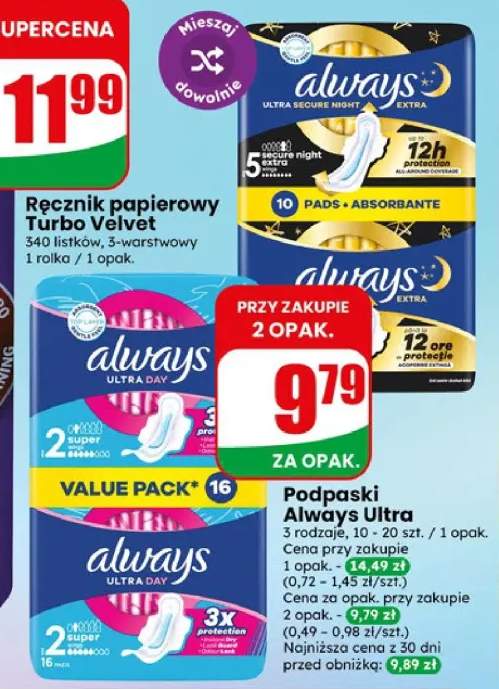 Ręcznik papierowy Turbo Velvet super mocny 3-warstwowy