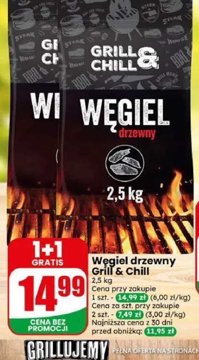 Węgiel drzewny Grill & Chill