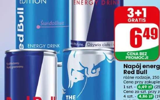Napój energetyczny Red Bull