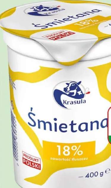 Śmietana 18% Krasula
