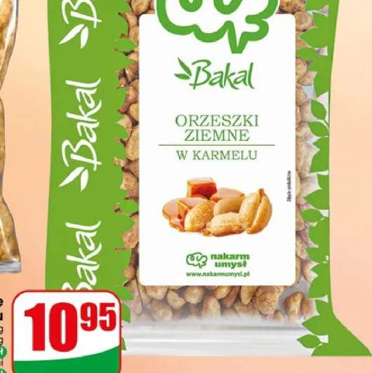 Orzeszki ziemne w karmelu Bakal
