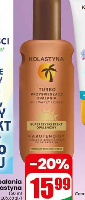 Turbo przyspieszacz opalania Kolastyna