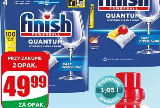 Kapsułki do zmywarki Lemon Finish Quantum