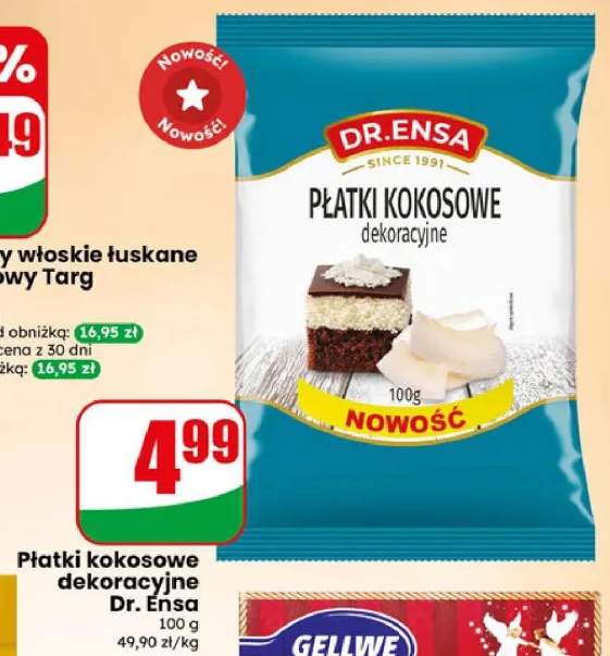 Płatki kokosowe dekoracyjne Dr.Ensa
