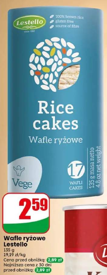 Wafle ryżowe Lestello