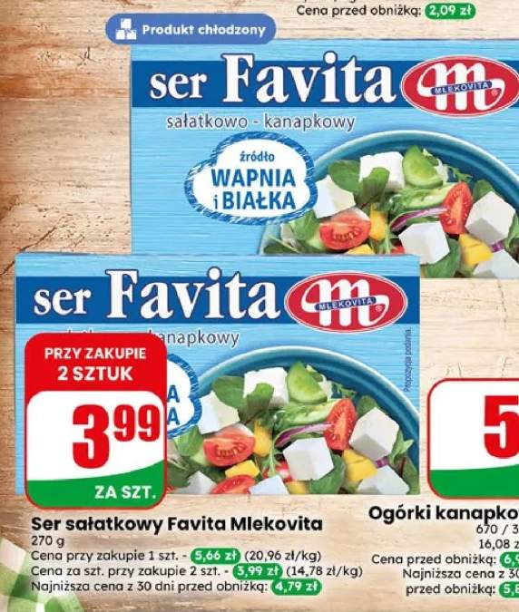 Ser sałatkowy Favita Mlekovita