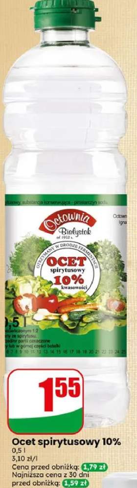 Ocet spirytusowy 10% Octownia Białystok