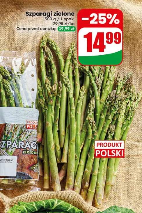 Szparagi zielone polskie