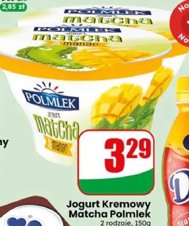 Jogurt Kremowy Matcha Mango Polmlek