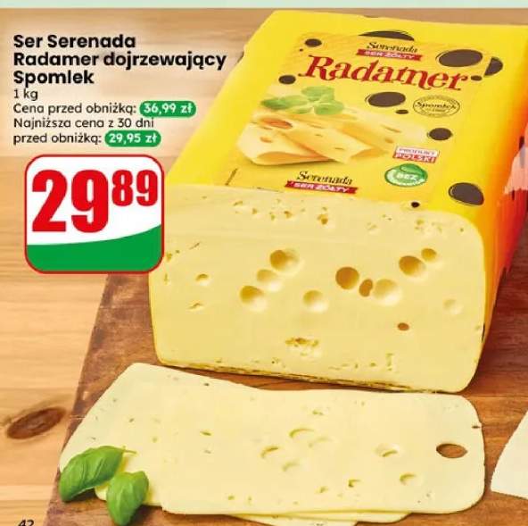 Ser Serenada Radamer dojrzewający Spomlek