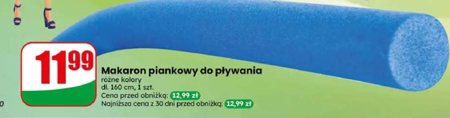 Makaron piankowy do pływania długość 160cm
