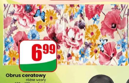 Obrus ceratowy różne wzory 100x130cm