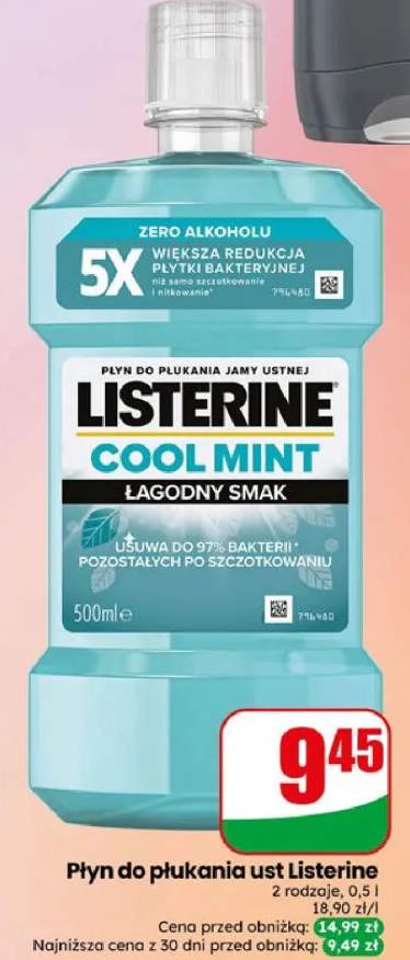 Płyn do płukania jamy ustnej Listerine Cool Mint