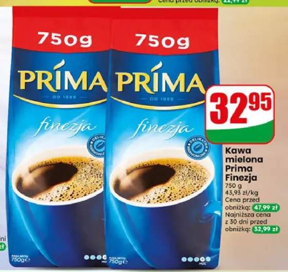 Kawa mielona Prima Finezja