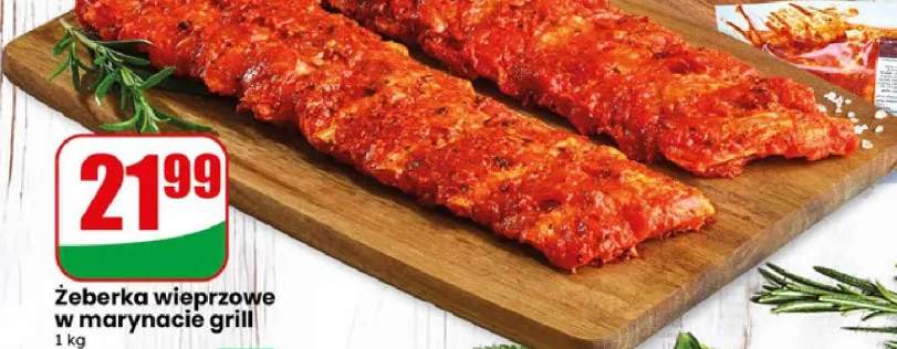 Żeberka wieprzowe w marynacie grill Agro Rydzyna