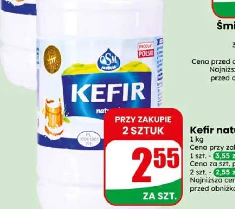 Kefir naturalny OSM Jarocin