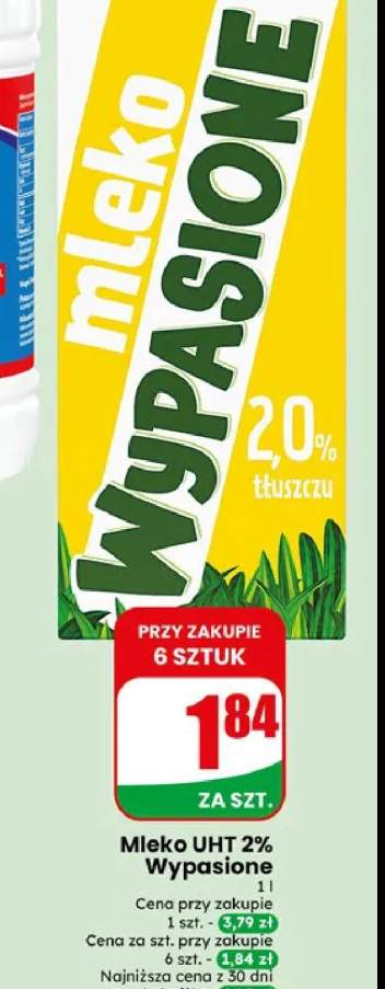 Mleko UHT 2% Wypasione Mlekovita