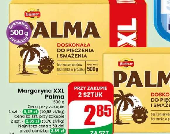 Margaryna XXL Palma Bielmar
