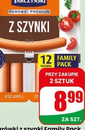 Parówki z szynki Family Pack Tarczyński