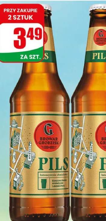 Piwo Grodziskie Pils butelka zwrotna