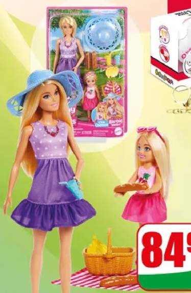 Lalka Barbie piknik