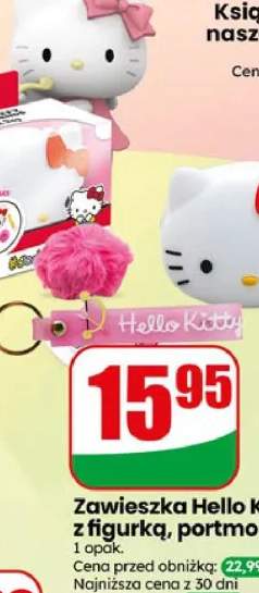 Zawieszka Hello Kitty z figurką portmonetka