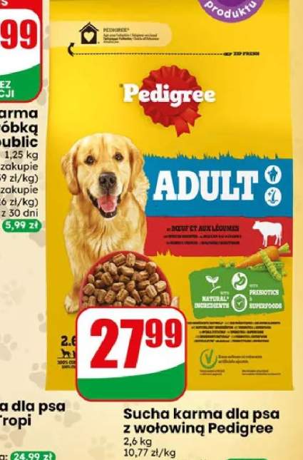 Mokra karma dla psa z wołowiną Doogy