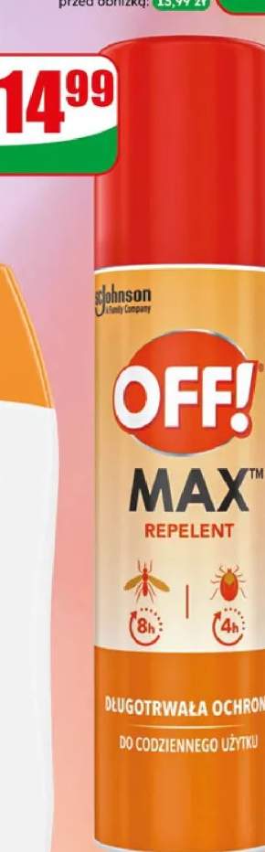 Spray na komary i kleszcze Off! Max