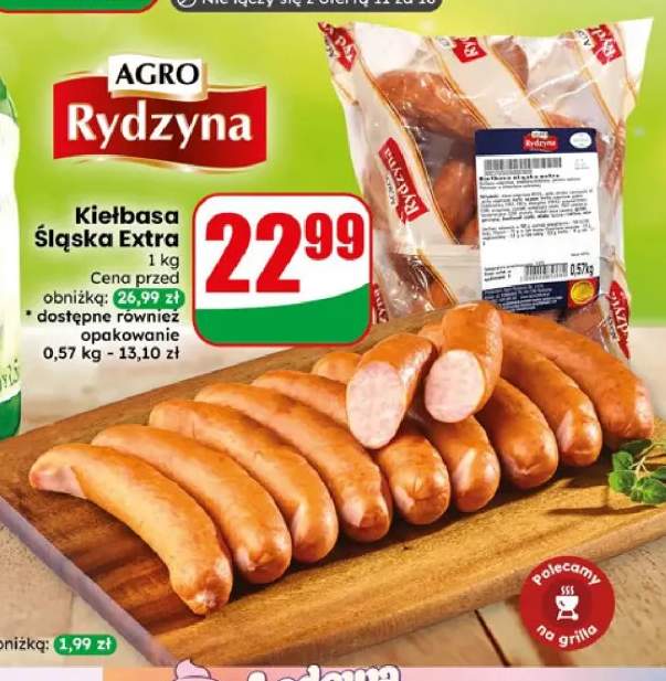 Kiełbasa Śląska Extra Agro Rydzyna