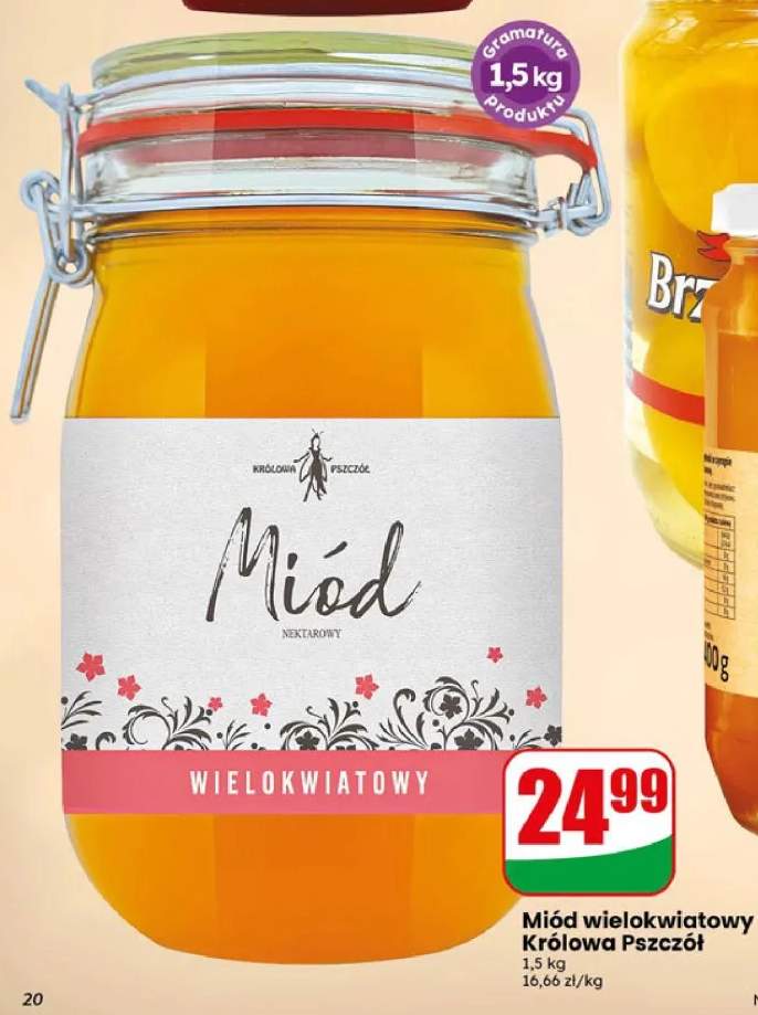 Miód wielokwiatowy Królowa Pszczół