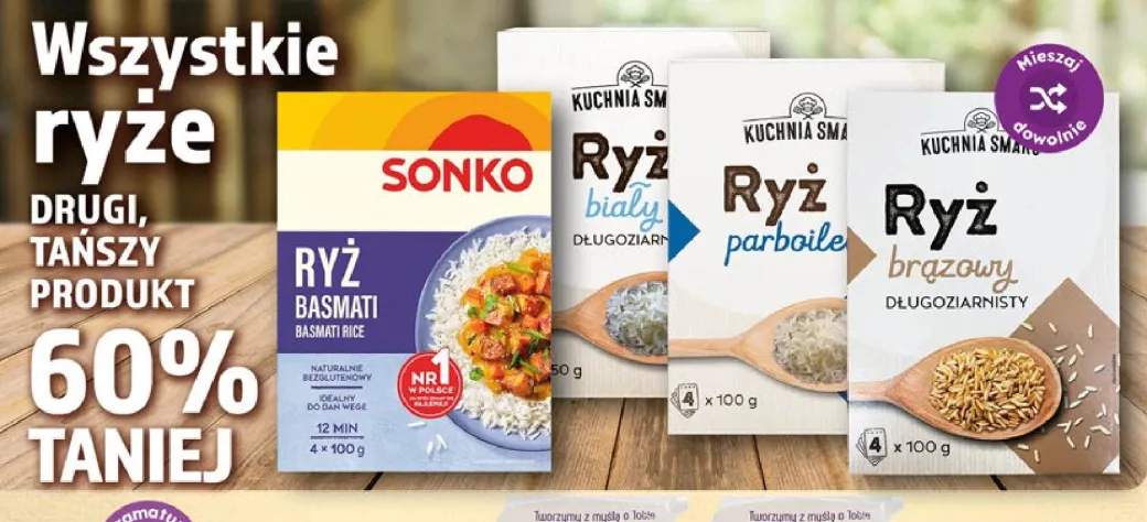 Ryż Basmati Sonko 4-pak 100g