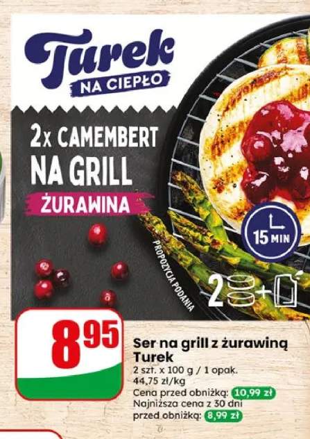 Ser na grill z żurawiną Turek 2-pak 100g