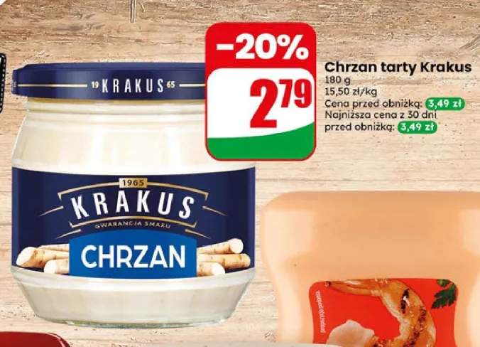 Chrzan tarty Krakus