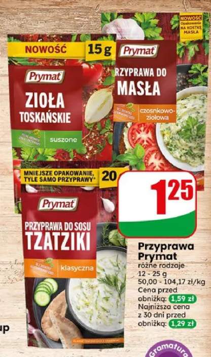 Przyprawa zioła toskańskie Prymat