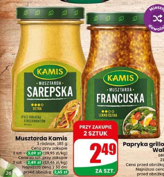 Musztarda francuska Kamis