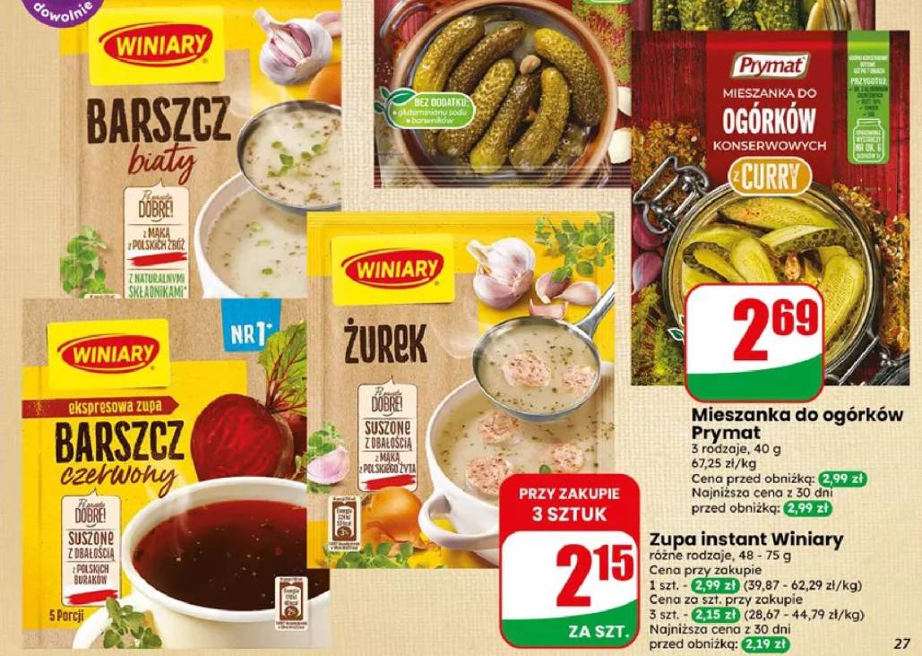 Zupa instant Winiary Barszcz biały