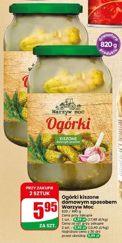 Ogórki kiszone domowym sposobem Warzyw Moc
