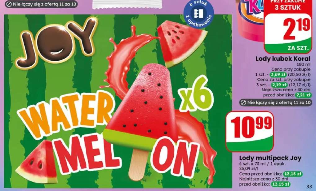Lody Joy Water Melon 6-pak 73ml