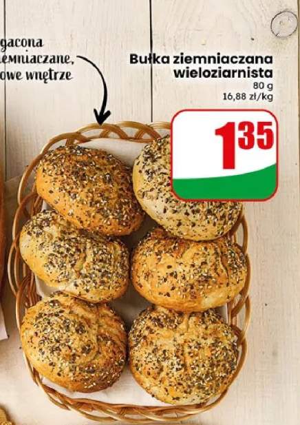 Bułka ziemniaczana wieloziarnista