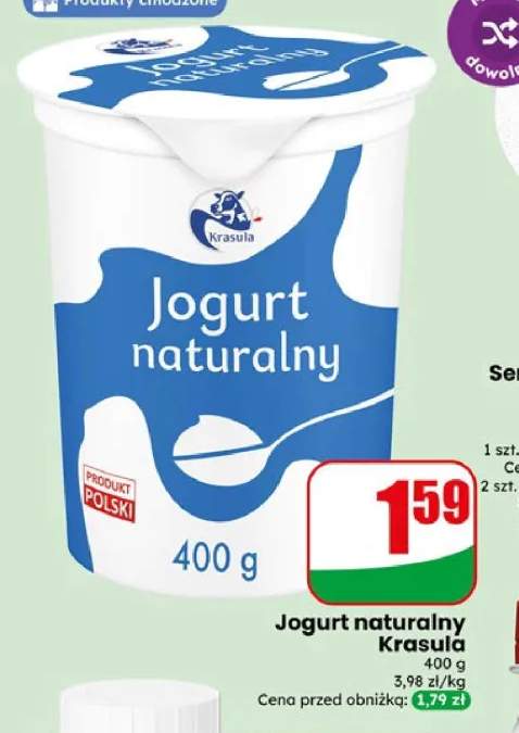 Jogurt naturalny Krasula