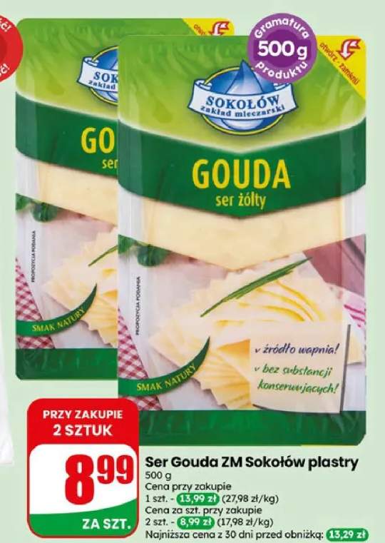 Ser Gouda plastry Sokołów