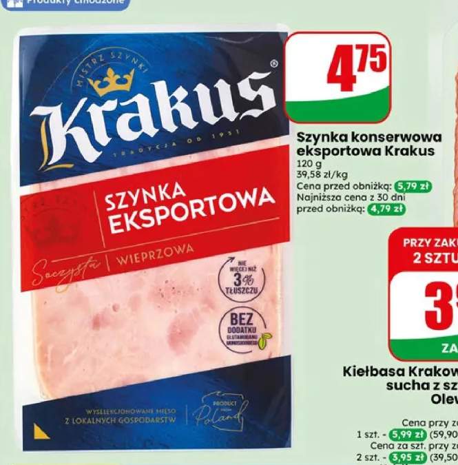 Szynka konserwowa eksportowa Krakus