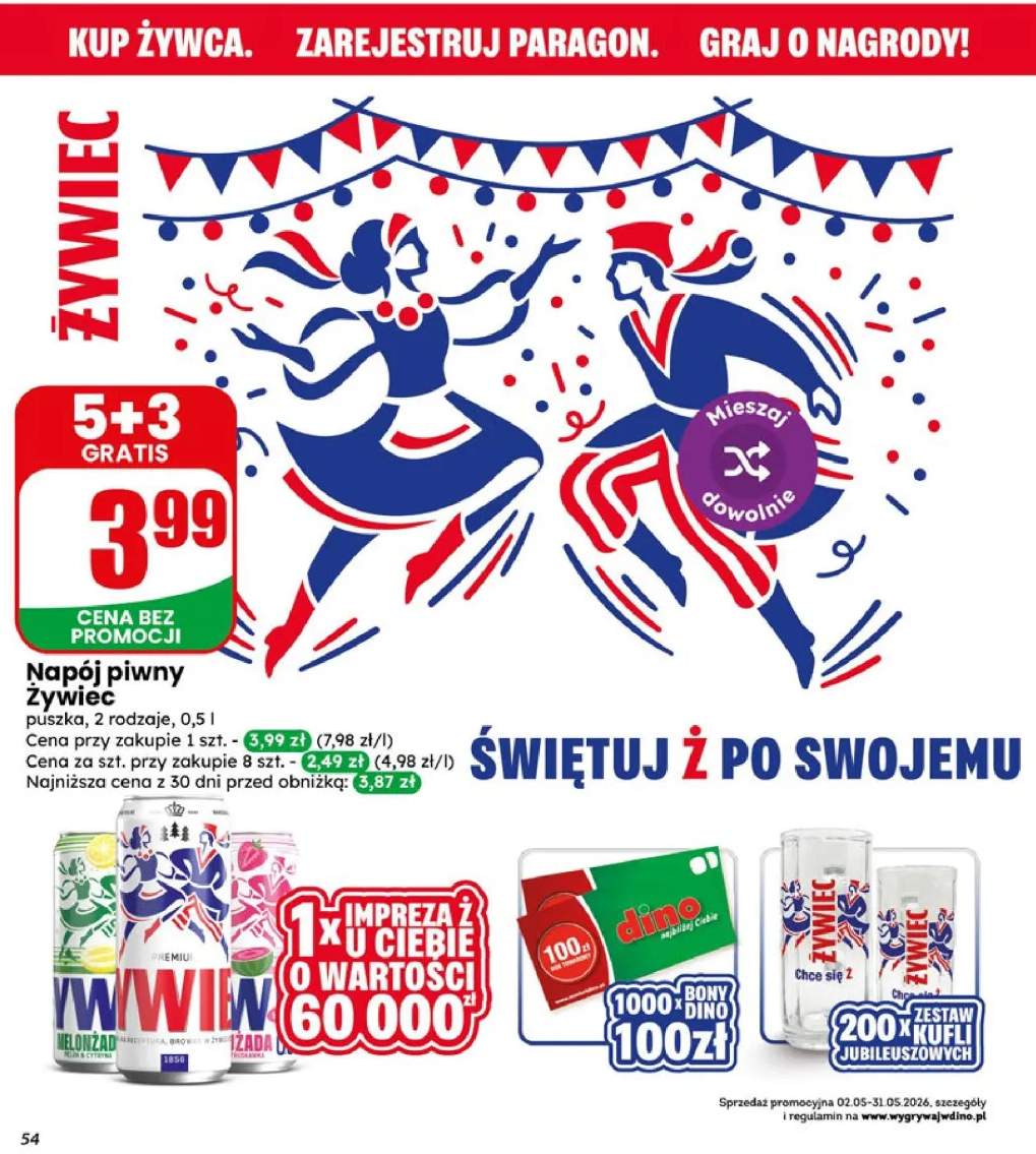 Piwo Żywiec Jasne Lekkie Melonżada
