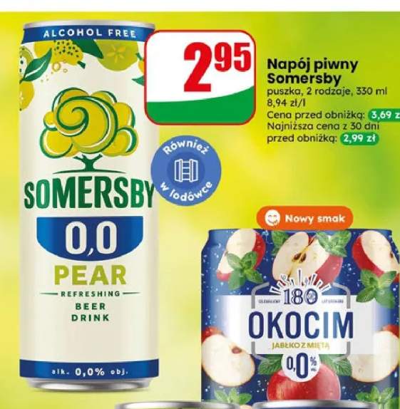 Piwo bezalkoholowe Somersby Pear